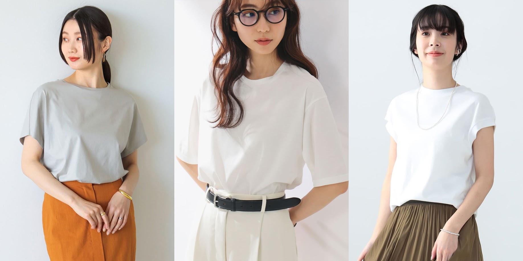 着回し力抜群！大人のベーシックTシャツ『8選』