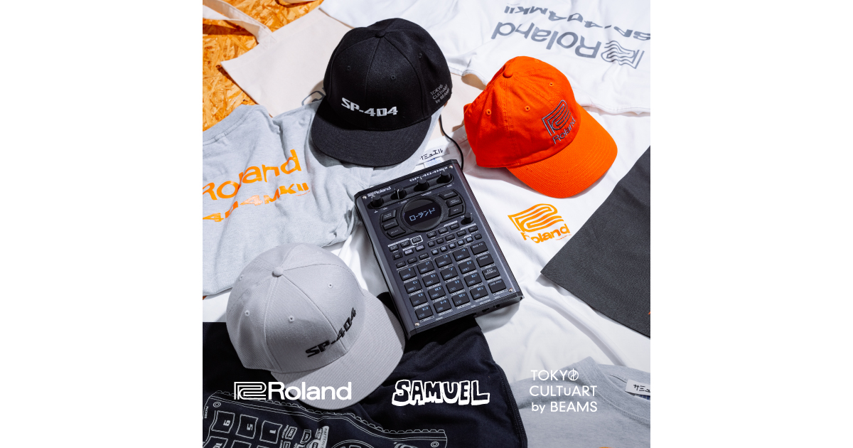 電子楽器メーカー〈Roland〉のポップアップ！
