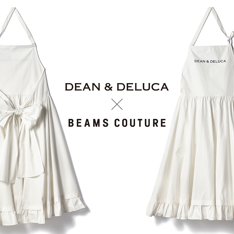 数量限定価格!! DEAN DELUCA×BEAMS COUTURE フレアのエプロンドレス