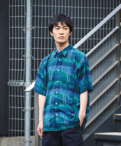 BEAMS / 男裝 平織 格紋 襯衫