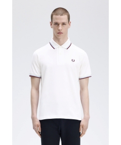 FRED PERRY / 男裝 M12 雙條紋 POLO衫
