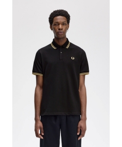 FRED PERRY / 男裝 M12 雙條紋 POLO衫