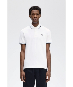 FRED PERRY / 男裝 M12 雙條紋 POLO衫