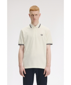FRED PERRY / 男裝 M12 雙條紋 POLO衫