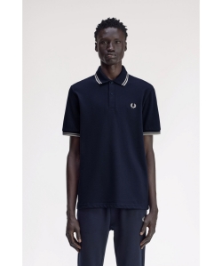 FRED PERRY / 男裝 M12 雙條紋 POLO衫
