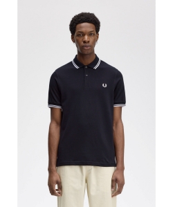 FRED PERRY / 男裝 M3600 雙條紋 POLO衫