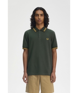 FRED PERRY / 男裝 M3600 雙條紋 POLO衫