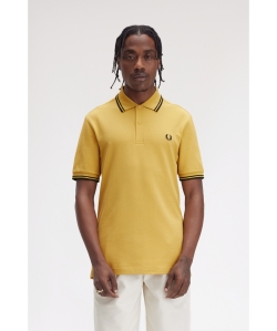 FRED PERRY / 男裝 M3600 雙條紋 POLO衫