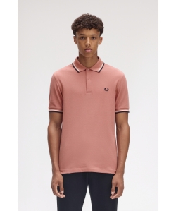 FRED PERRY / 男裝 M3600 雙條紋 POLO衫