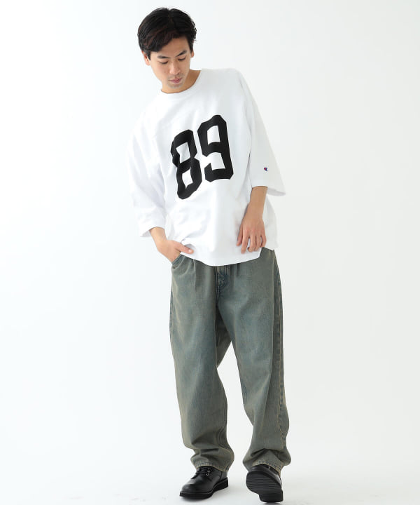 Beams Champion Beams 別注男裝nofootball T Shirt T恤 剪裁上衣t恤 網購 Beams