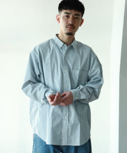 BEAMS / 男裝 格紋 寬鬆 襯衫