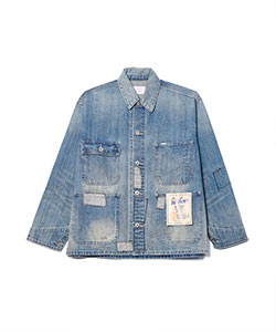 UNIVERSAL OVERALL / 男裝 經典 重製 COVERALL 丹寧外套