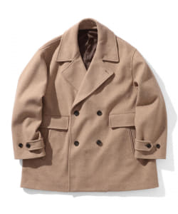 BEAMS / 男裝 寬鬆 短版海軍大衣