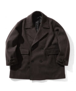 BEAMS / 男裝 寬鬆 短版海軍大衣