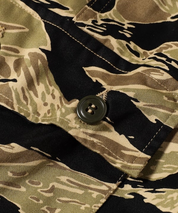 BEAMS BUZZ RICKSON'S × BEAMS / 別注男裝虎斑迷彩長褲（褲子