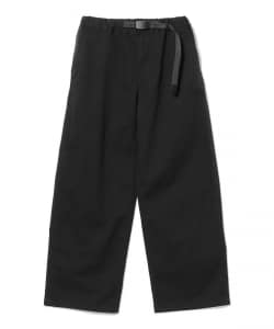 Gramicci × BEAMS / 別注 男裝 寬版 斜紋 長褲