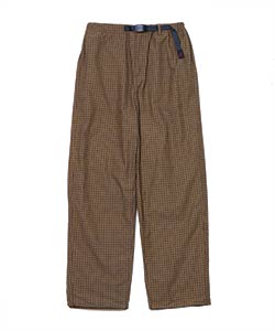 【WEB限定】Gramicci / 男裝 迷你格紋 尼龍 長褲