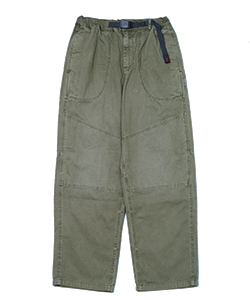 【WEB限定】Gramicci / 男裝 HEMP 帆布 工裝褲