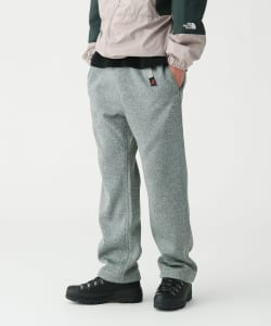 Gramicci × BEAMS / 別注 男裝 斜紋 針織 抓毛絨 長褲 26FW