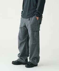 Gramicci  × BEAMS / 別注 男裝 法蘭絨 CARGO 長褲