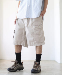 BEAMS / 男裝 三段口袋 雙褶 短褲