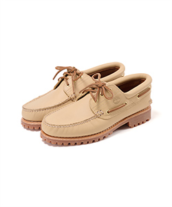 〈MEN〉Timberland / BOAT SHOE MEDIUM BEIGE FULL GRAIN