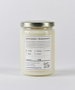 APOTHEKE FRAGRANCE / 玻璃罐裝蠟燭