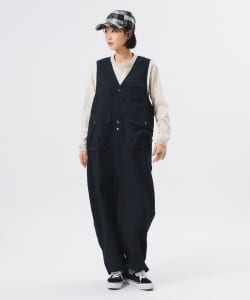 BEAMS BOY / 女裝 棉質 狩獵 背心式 連身褲