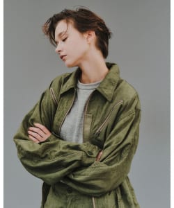 BEAMS BOY / 女裝 尼龍 狐絨 軍風 外套