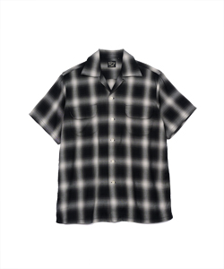 orSlow / 女裝 OMBRE CHECK SHORT SLEEVE SHIRT