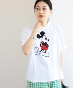 Champion × BEAMS BOY / 別注 女裝 ＜Disney / Mickey Mouse＞ 米奇 T恤