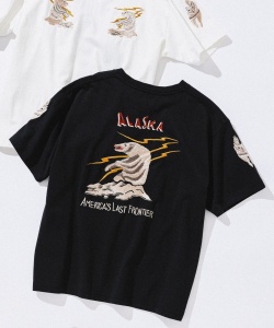TAILOR TOYO × BEAMS BOY / 別注 女裝 ALASKA橫須賀 短袖T恤