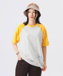 Champion × BEAMS BOY / 別注 女裝 印刷 拉克蘭袖上衣