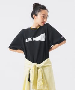 Champion × BEAMS BOY / 別注 女裝 印花 短袖 上衣