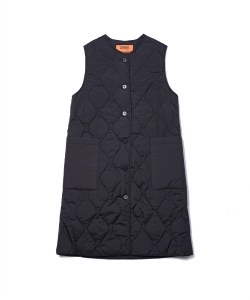 UNIVERSAL OVERALL / 女裝 填充 絎縫 長背心