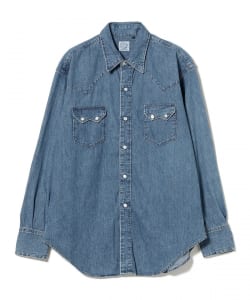 orSlow / 女裝 DENIM WESTERN SHIRT USED WASH
