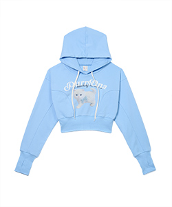 YUHAN WANG / 女裝 purrsona kitty print hoodie