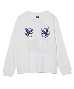 TAILOR TOYO / 女裝 LONG SLEEVE SUKA T-SHIRT EMBROIDERED