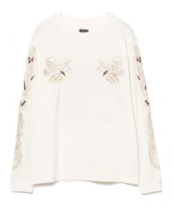 TAILOR TOYO / 女裝 橫須賀刺繡 長袖T恤 鷹