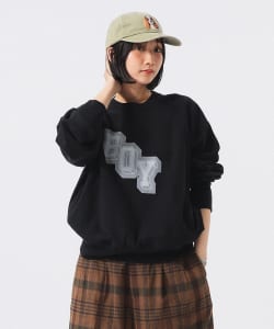 Champion × BEAMS BOY / 別注 女裝 BOY 印花 長袖 上衣