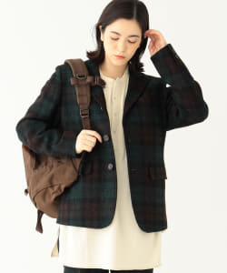 BEAMS BOY / 女裝 HARRIS TWEED 3釦 西裝外套