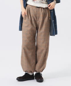 Gramicci × BEAMS BOY / 別注 女裝 格紋 Easy 長褲