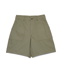 orSlow / 女裝 HERRINGBONE FATIGUE SHORT PANTS