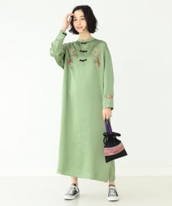 TAILOR TOYO × BEAMS BOY / 別注 女裝 刺繡 中國風 洋裝