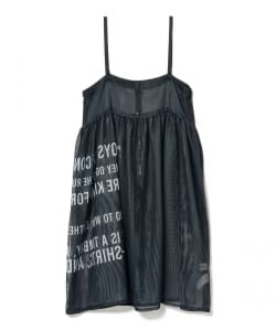 BEAMS BOY / 女裝 網眼印花 吊帶 洋裝