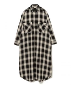 orSlow / 女裝 PULLOVER FLANNEL DRESS