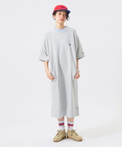 Champion × BEAMS BOY / 別注 女裝 寬鬆 短袖 洋裝