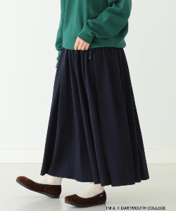 GRAMICCI × BEAMS BOY / 別注 女裝 天竺棉 抓皺 長裙