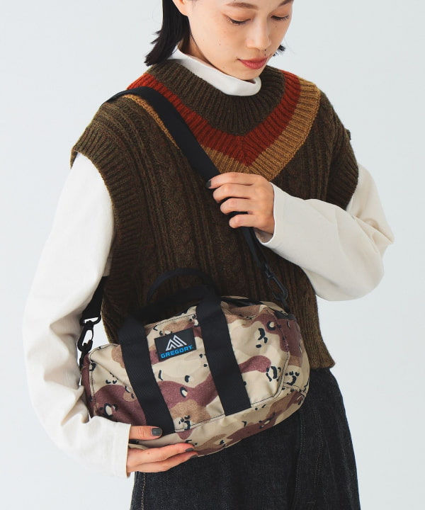 BEAMS BOY GREGORY × BEAMS BOY / 別注CHOCO CHIP CAMO PONY BAG（包包