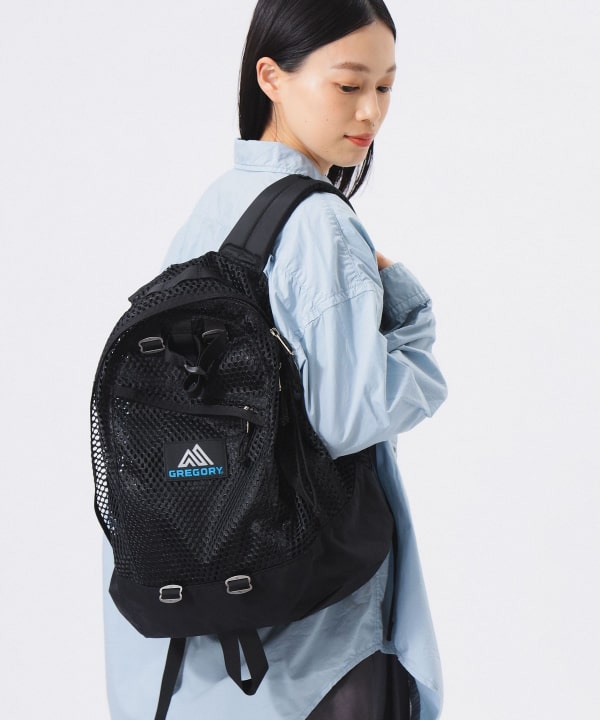 BEAMS BOY GREGORY × BEAMS BOY / 別注女裝網眼後背包NICEDAY（包包後